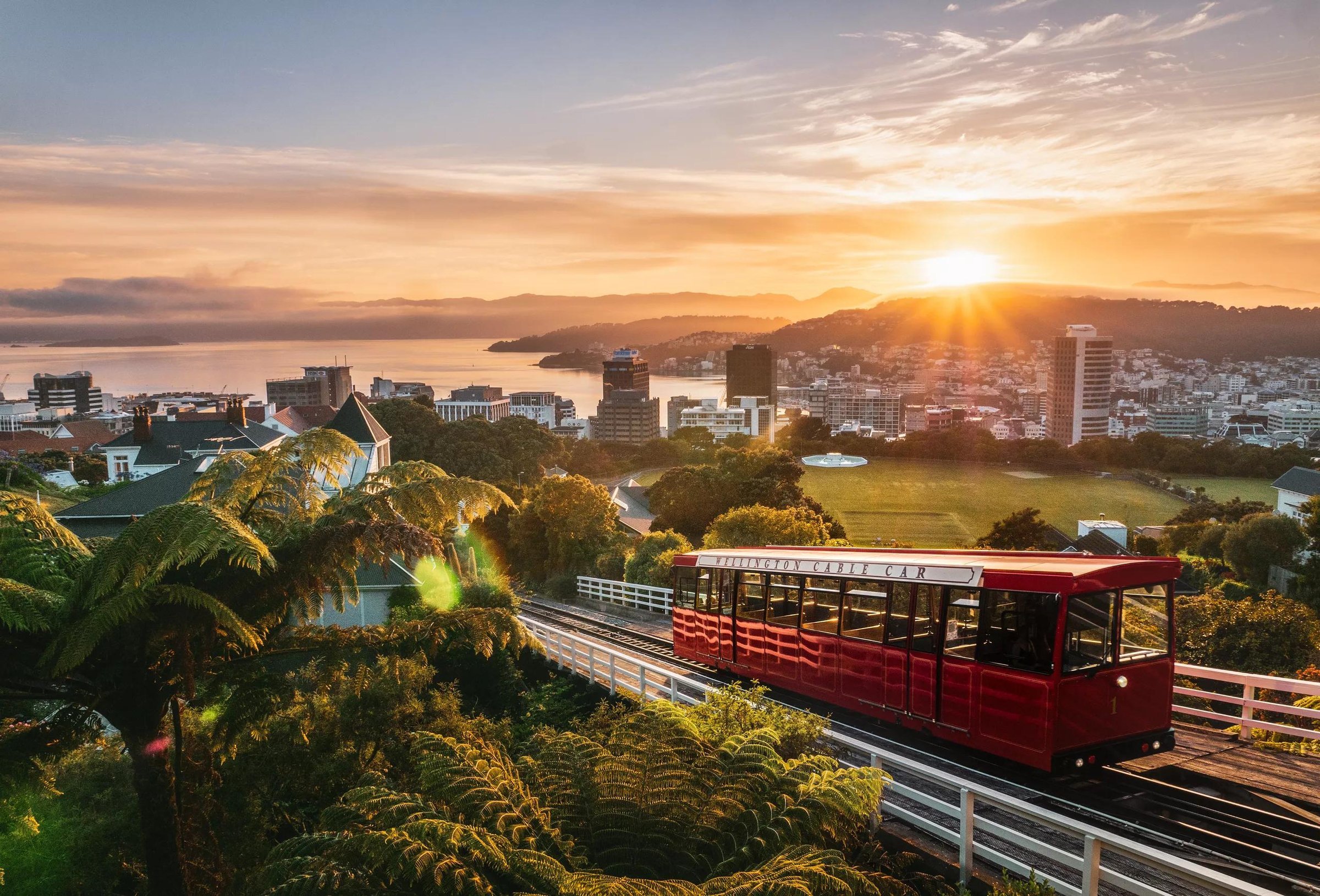 Wellington Cable Car view